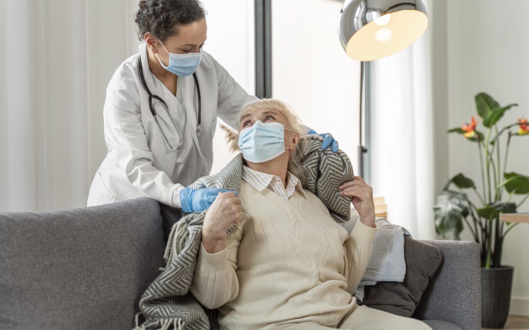 Enfermera a domicilio en verano